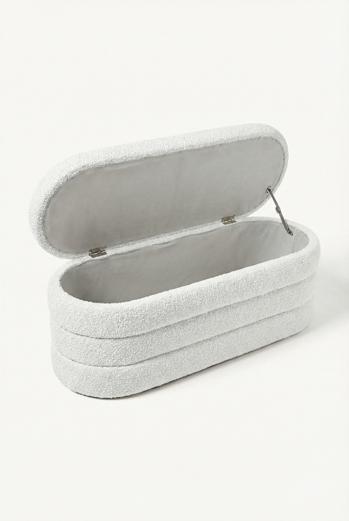 Fluffy bed end bench - lilly