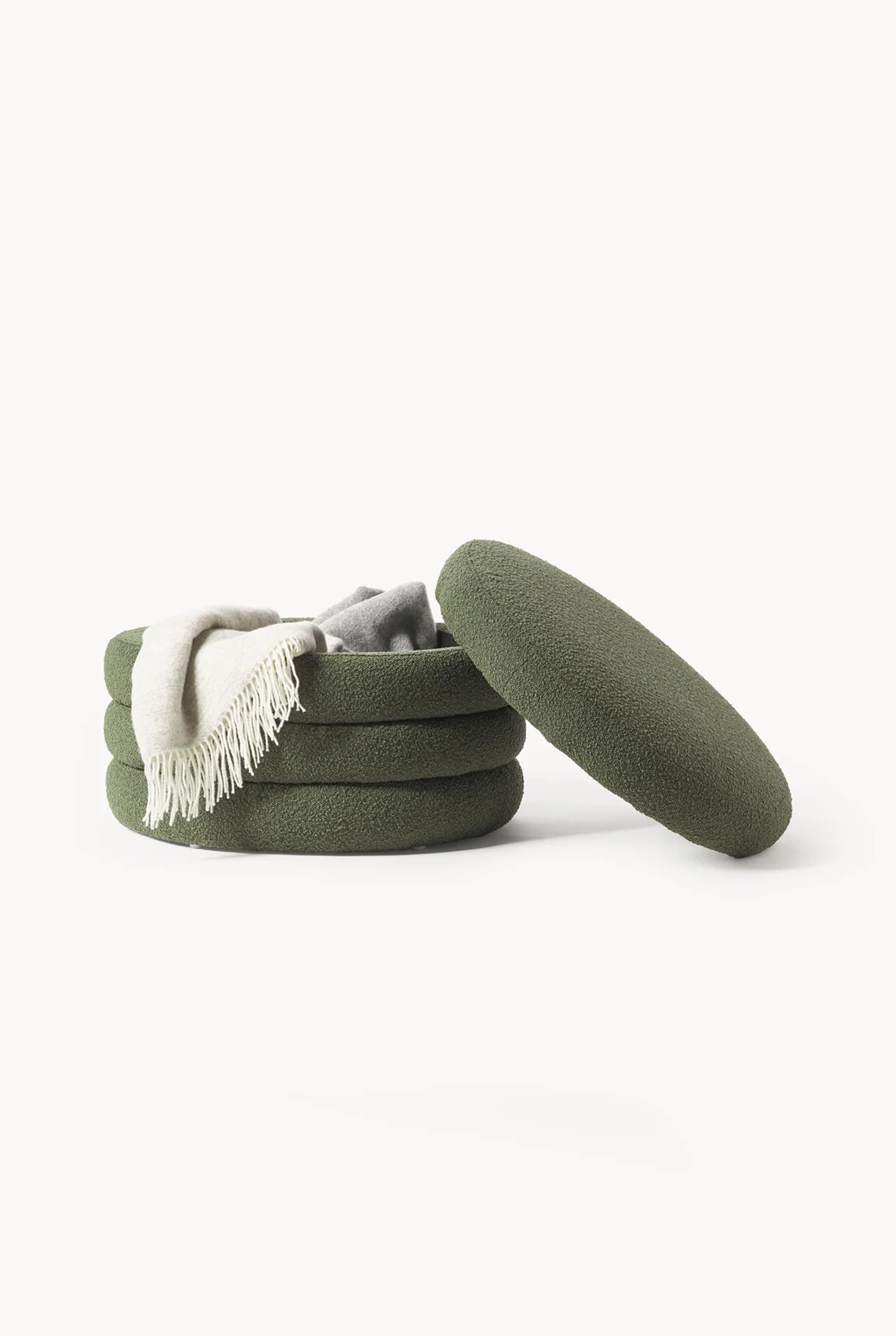 Pouf with storage - Leana